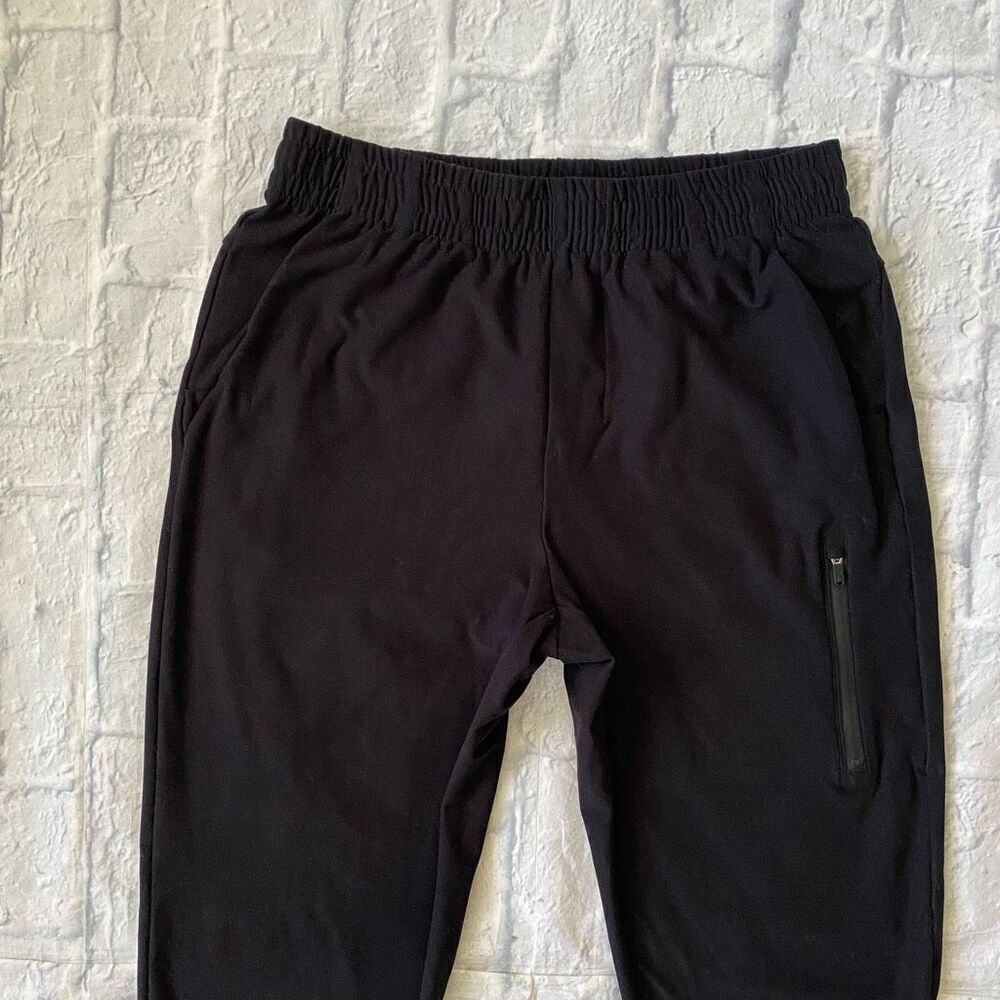 FLX men S golf/activewear pullon joggers w/elastic waist black - Picture 3 of 13